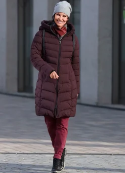 Damen BADER Kurzmantel mit 2-Wege-Zipper