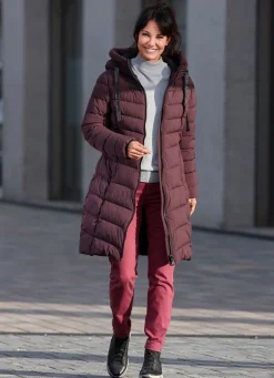 Damen BADER Kurzmantel mit 2-Wege-Zipper