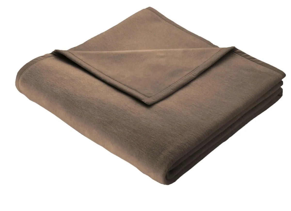 BADER Kuschelig-weiche Schlafdecke Cotton Home