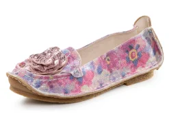 Damen Laura Vita Ballerina mit Lederblüte