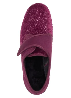 Damen LAURINA , klassische Damen-Klettschuhe, mit elastischem Samt