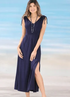 Damen LAURINA Kleid mit raffbaren Trägern