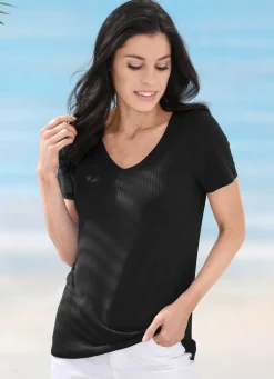 Damen LAURINA Shirt mit V-Ausschnitt