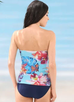 Damen LAURINA Tankini mit verstell- und abnehmbaren Trägern und Softschalen