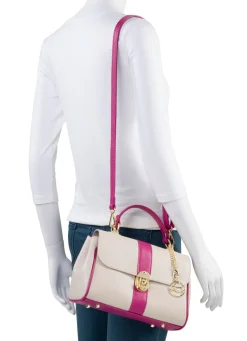 Damen LAURINA Tasche aus genarbtem Kalb-Nappaleder