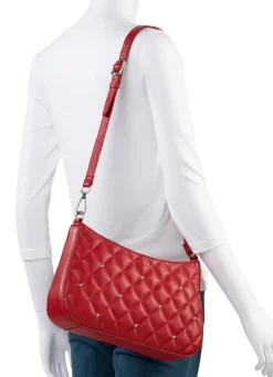 Damen LAURINA Tasche mit angesagter Steppung und Ziernieten