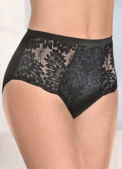 Damen LAURINA Viererpack Slips mit Elastikspitze