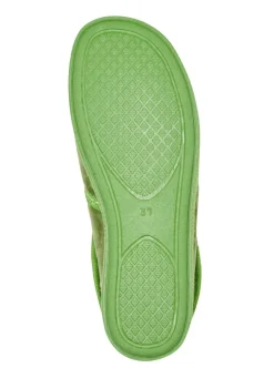 Damen LAURINA , warme Damen-Hausschuhe, mit Gummizug