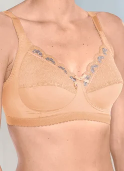 Damen LAURINA Zweierpack BH mit farbharmonischer Elastikspitze