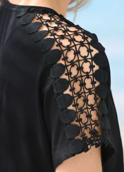 Damen LAURINA Zweierpack Kleider mit Stickereispitze