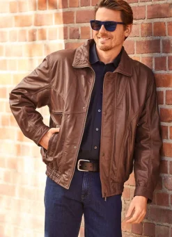 Herren BADER Lederblouson in 3 Farben