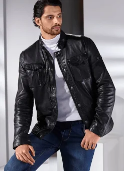 Herren CABRINI Lederkurzjacke von „“