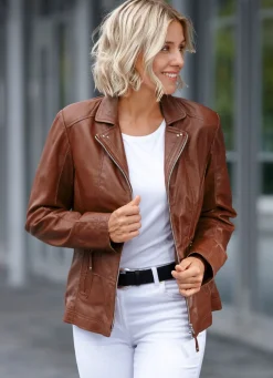 Damen CABRINI Lederkurzjacke von „“