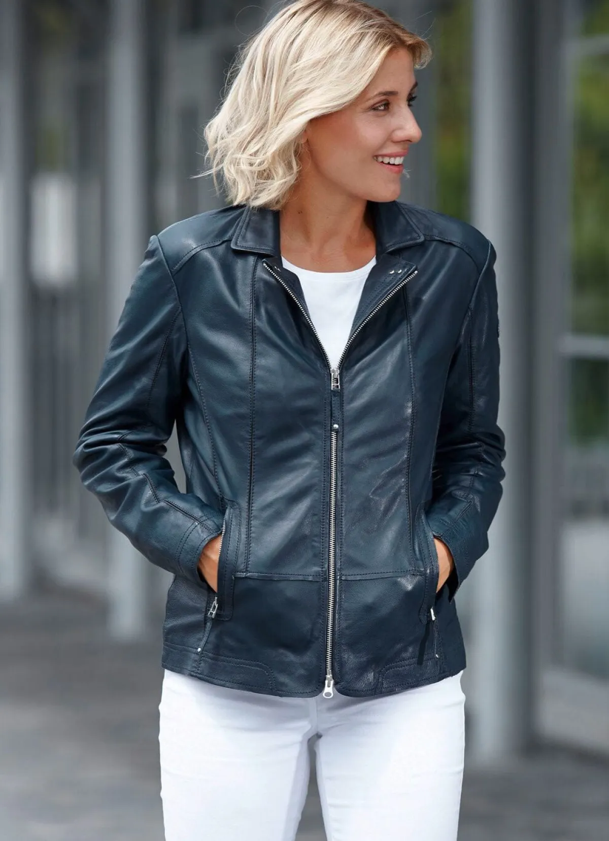 Damen CABRINI Lederkurzjacke von „“