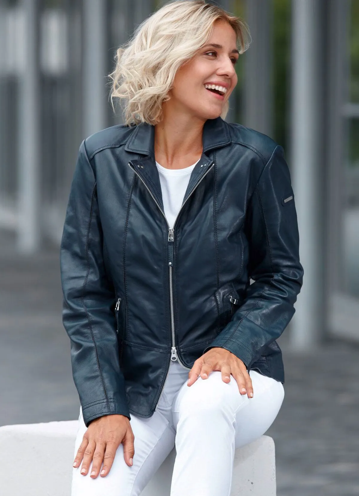 Damen CABRINI Lederkurzjacke von „“