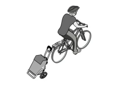 ANDERSEN Leichter und leiser Einkaufsroller Royal Shopper