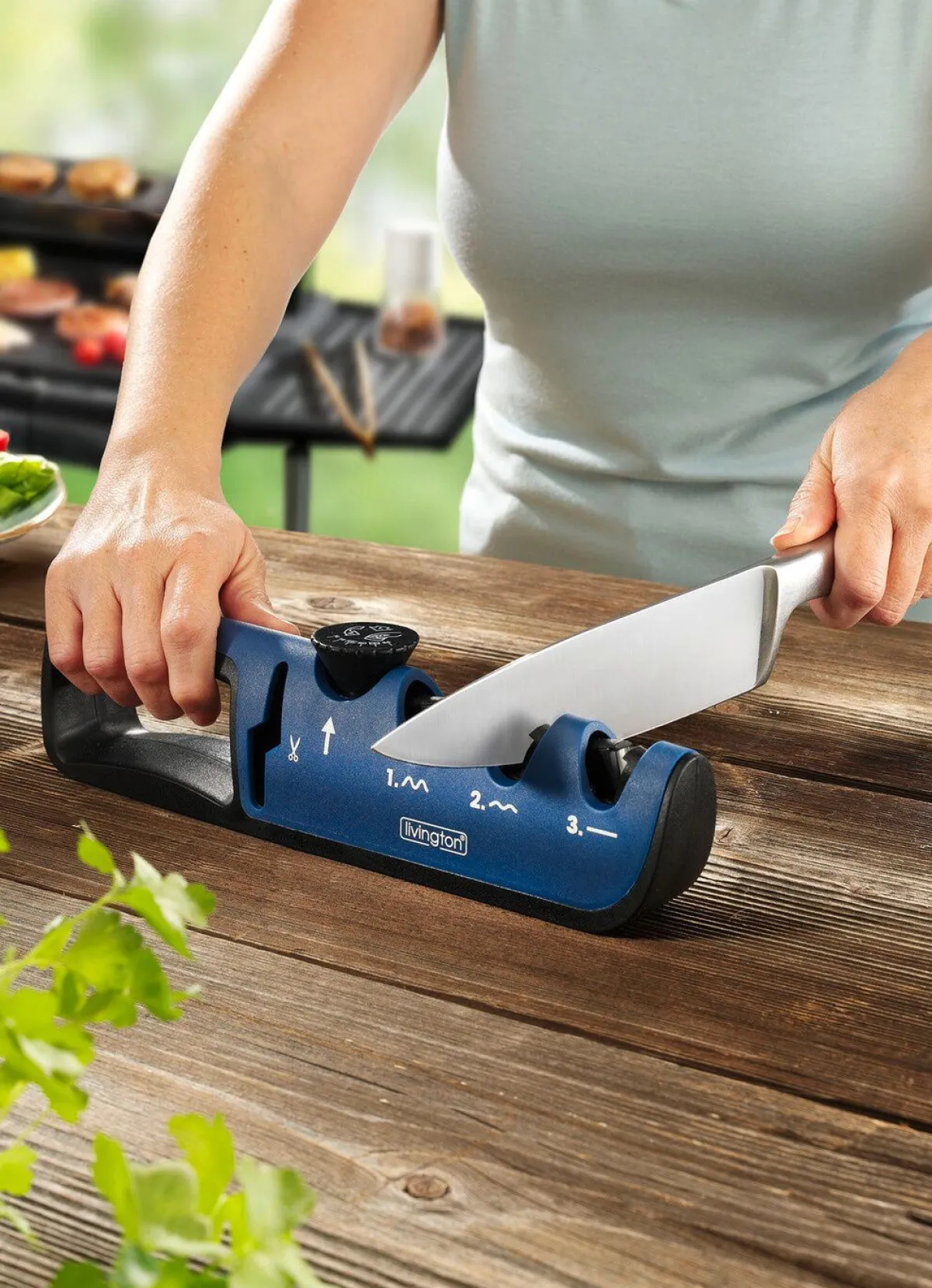 LIVINGTON Blade Star: Schärfen, schneiden und polieren in Sekunden