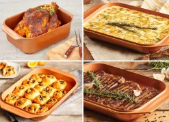 LIVINGTON Copperline WonderCooker inkl. Glasdeckel