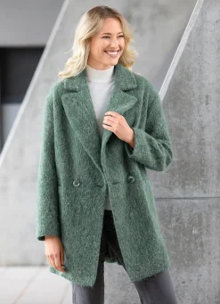 Damen BADER Longjacke mit aufgesetzten Taschen