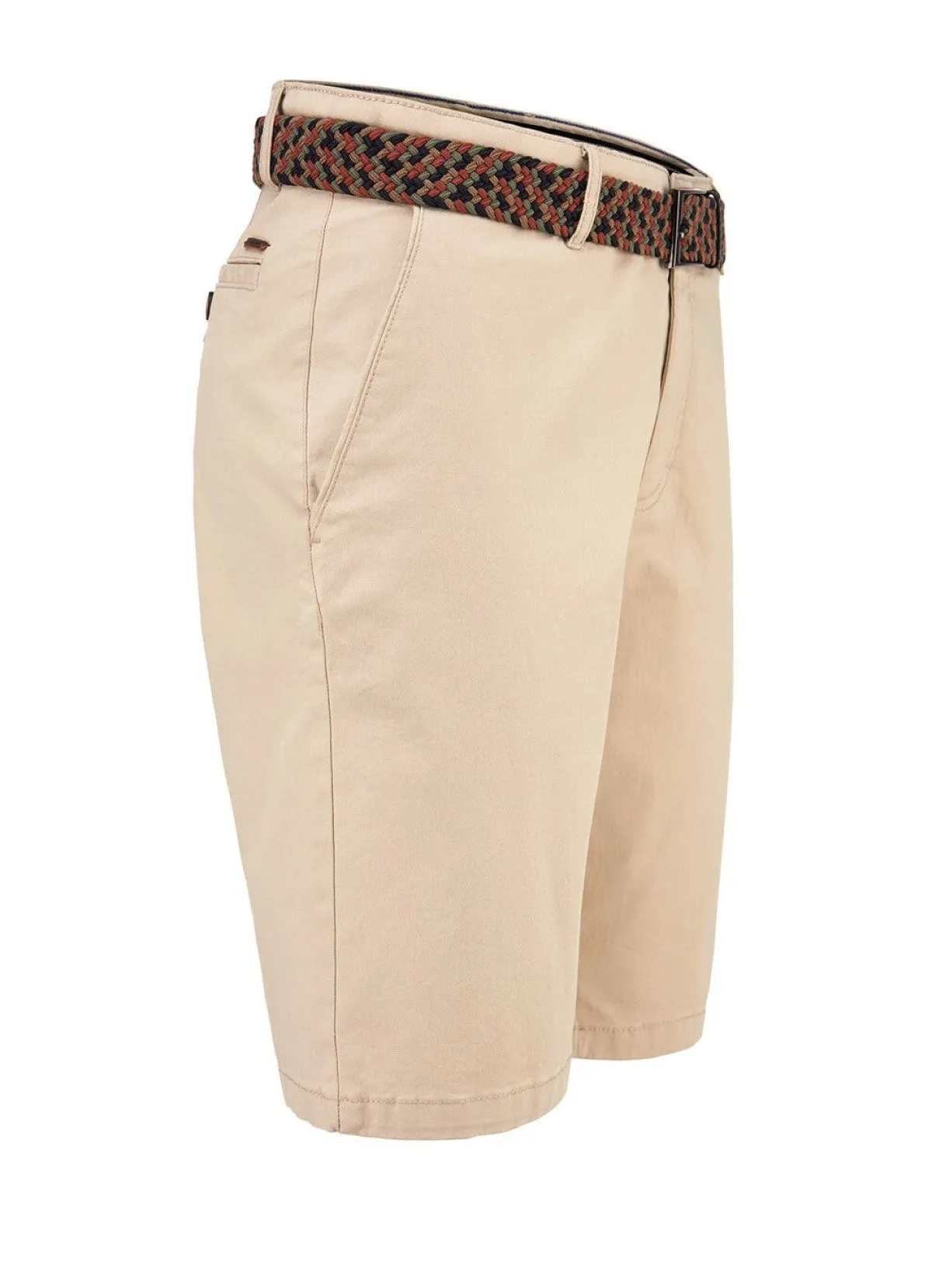 Herren REDPOINT Lässige ""-Bermudas mit Stoffgürtel in 3 Farben