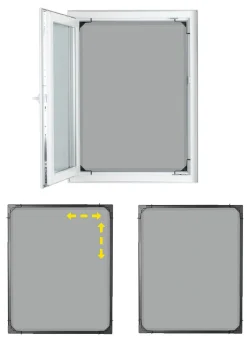 EASYMAXX Magic-Fit Moskitonetz