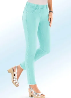 Damen ASCARI Magic-Jeans mit angesagtem Fransensaum