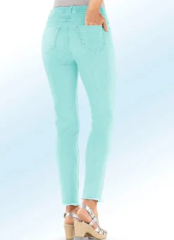 Damen ASCARI Magic-Jeans mit angesagtem Fransensaum