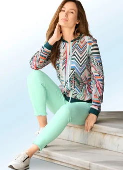 Damen ASCARI Magic-Jeans mit angesagtem Fransensaum