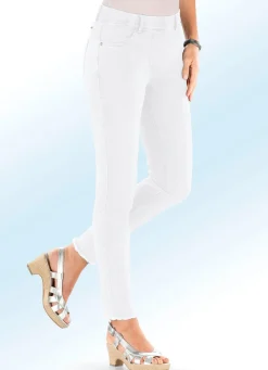 Damen ASCARI Magic-Jeans mit angesagtem Fransensaum