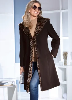 Damen BADER Mantel mit Knopfleiste