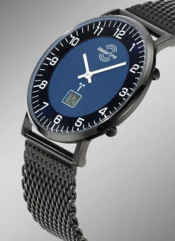 Herren MASTER TIME Funk-Herrenuhr mit Edelstahlband