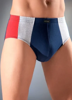 Herren BADER Mehrfachpack Slips mit seitlichen Einsätzen