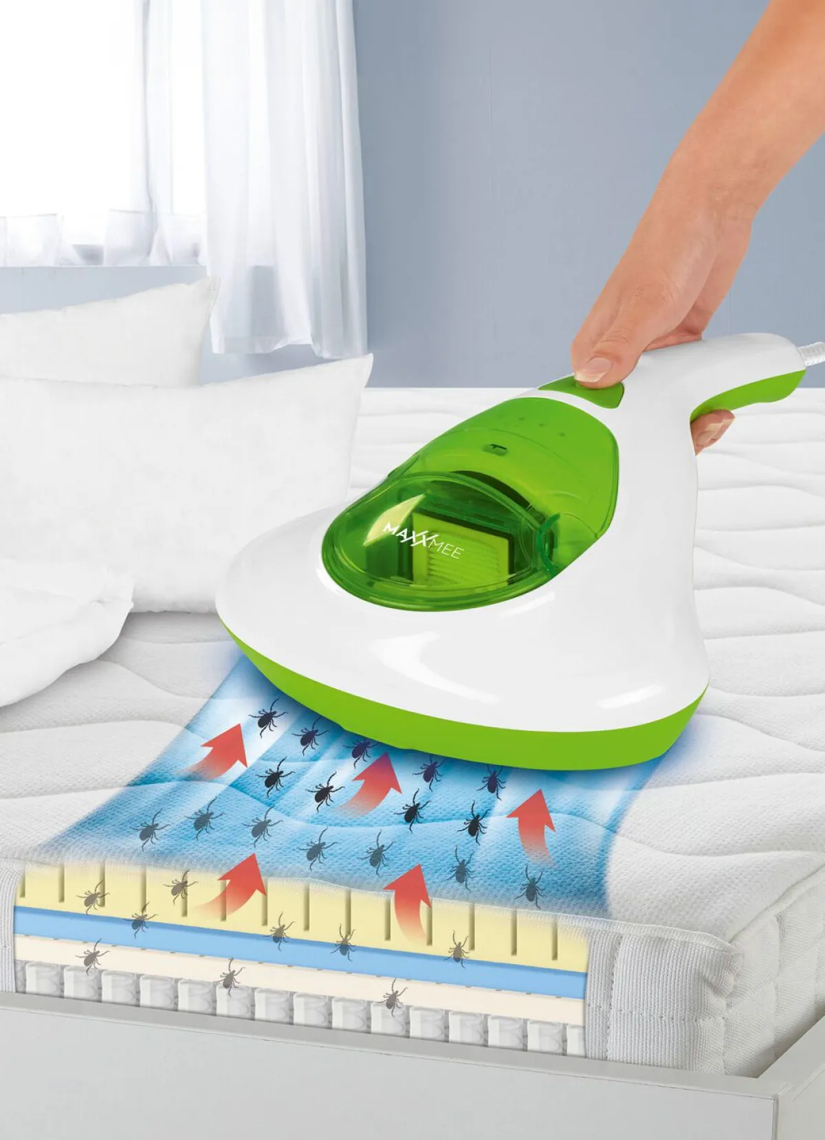 BADER Milbensauger mit UV-C-Lampe