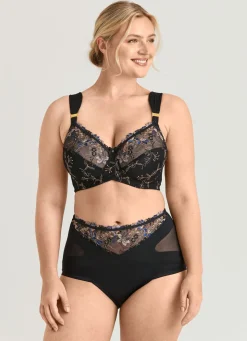 Damen MISS MARY Miederslip mit effektvoller Tüllstickereispitze