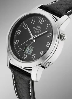 Damen MASTER TIME Modische, sportliche Damen-Lederarmbanduhr