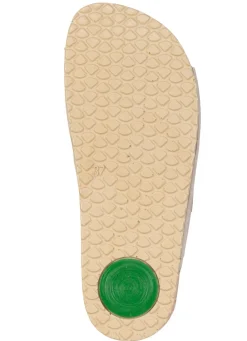 Damen MUBB , bequeme Damen-Pantoletten, Weite H, mit Klettverschluss