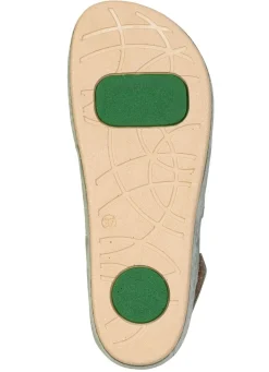 Damen MUBB , bequeme Damen-Sandalen, Weite H, mit herausnehmbarem Fußbett