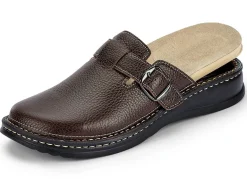 Herren MUBB , bequeme Herren-Clogs, Weite H, mit herausnehmbarem Fußbett