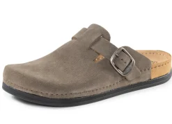 Herren MUBB Clog aus bestem Rind-Veloursleder