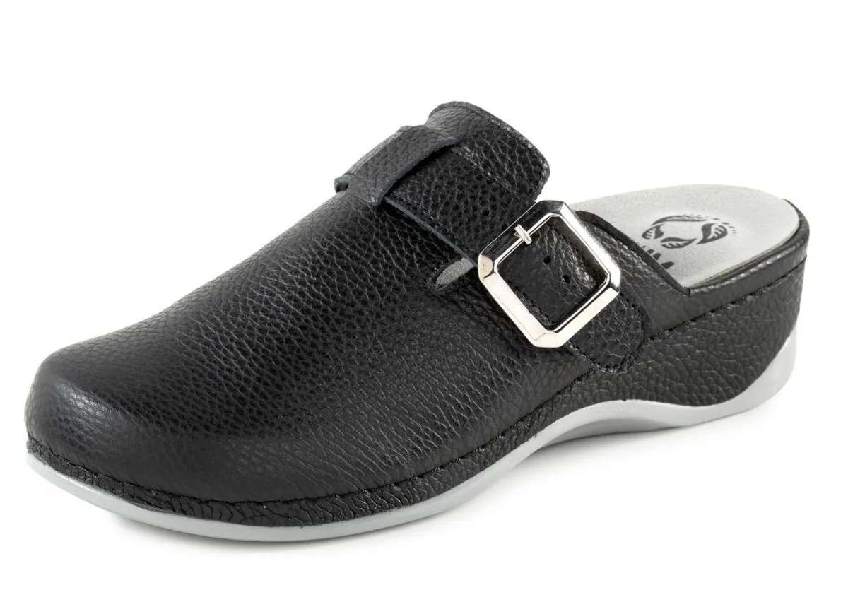 Damen MUBB , klassische Damen-Clogs, Wete H, mit herausnehmbarem Fußbett