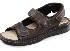 Herren MUBB , klassische Herren-Sandalen, Weite H, mit herausnehmbarem Fußbett
