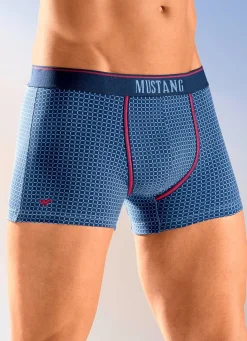 Herren BADER Mustang Dreierpack Pants, dessiniert