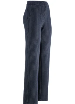Damen KLAUS MODELLE MADE IN GERMANY Nadelstreifenhose in modischer Weite