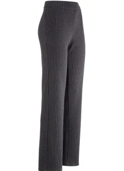 Damen KLAUS MODELLE MADE IN GERMANY Nadelstreifenhose in modischer Weite
