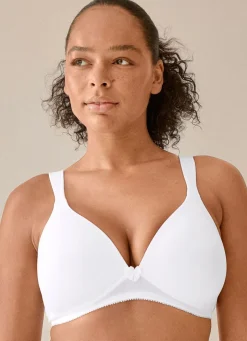 Damen BADER Naturana BH mit weich gepolsterten Cups