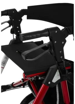 BADER Outdoor Rollator Inklusive Tasche und Gehstockhalter