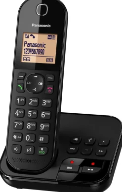 PANASONIC Großtasten-Telefon mit Anrufbeantworter