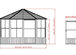 BADER Pavillon „Charleston“