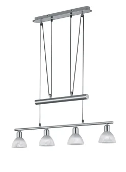 BADER Pendelleuchte aus mattem Metall