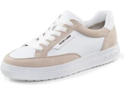 Damen PETER KAISER Schnür-Sneaker aus Nappa- und Veloursleder